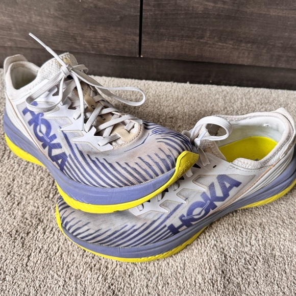 Mens Hoka One Carbon X Running Shoes Size 11 - Picture 4 of 10